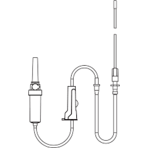 Línea Irrig. Desechable Elcomed 6u#